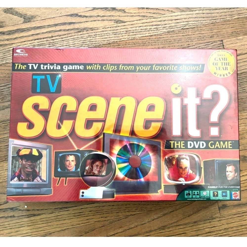 TV Scene It? The DVD Game 2005 Screen‎ Life New Sealed